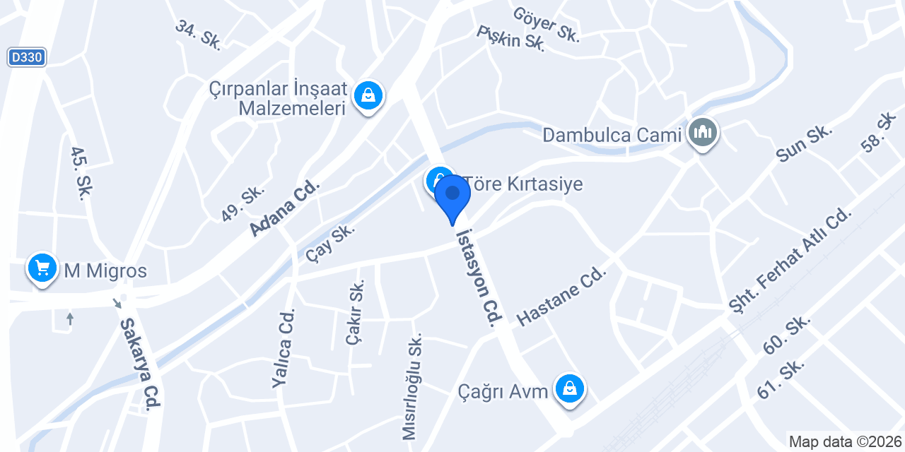 Erol Optik konumu