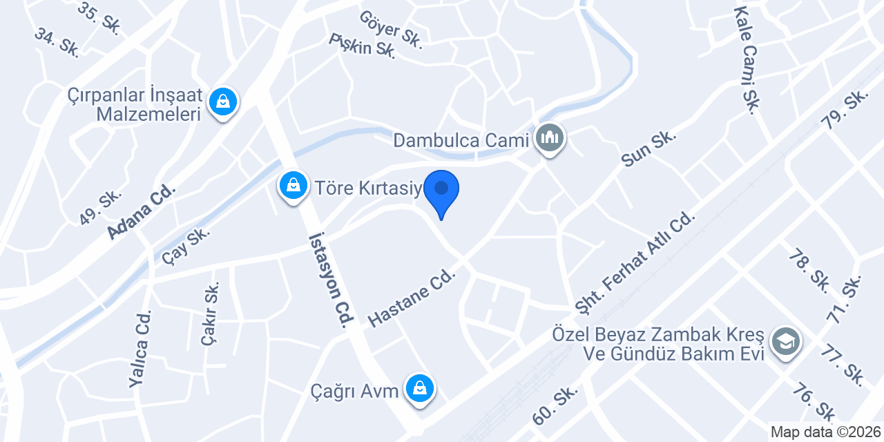 Zafer İlkokulu konumu