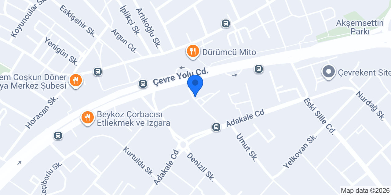 Ocean Kuru Temizleme konumu