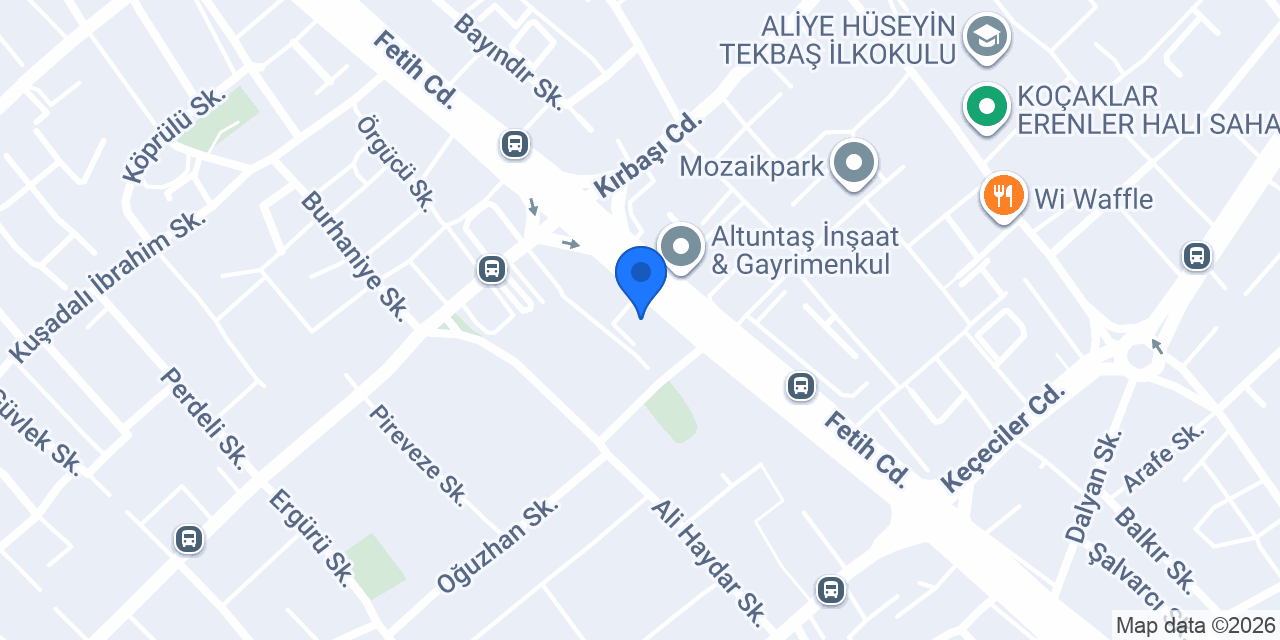 Perver Mobilya konumu