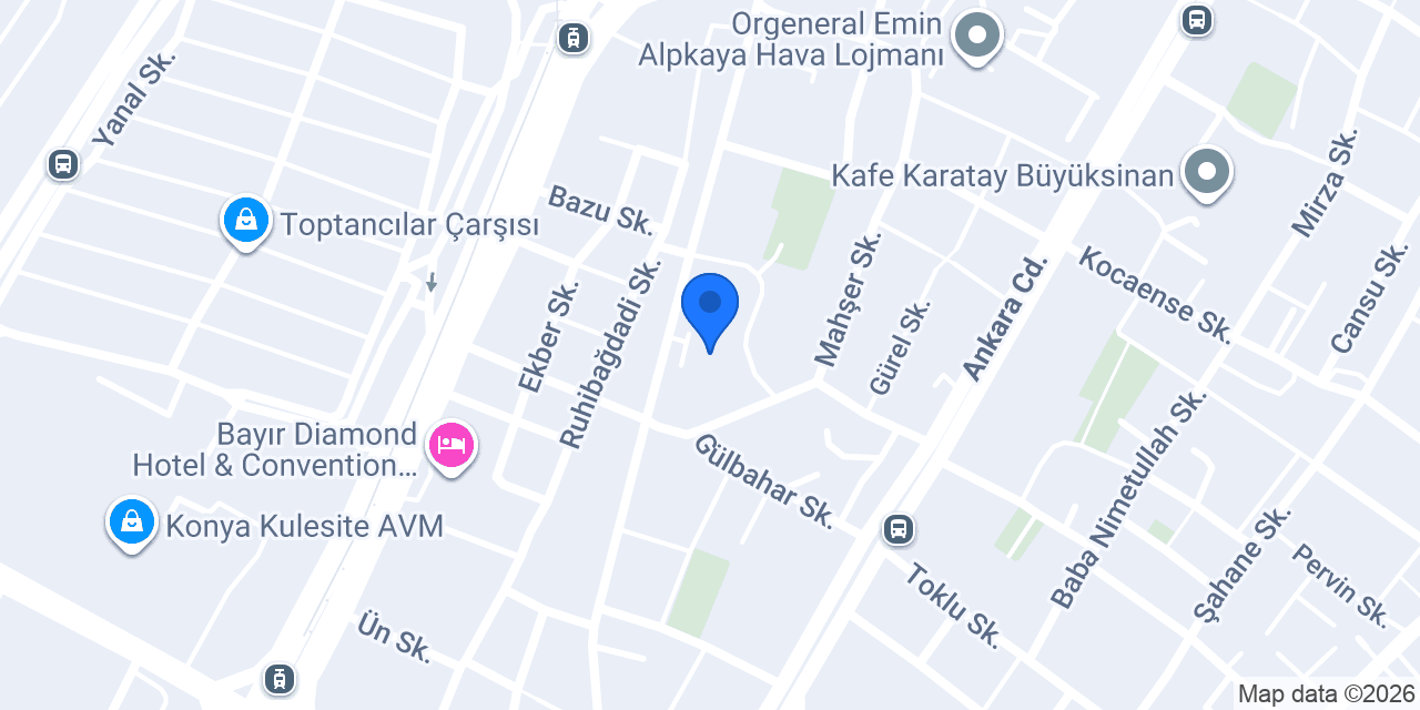 Konyagöz Merkezi konumu
