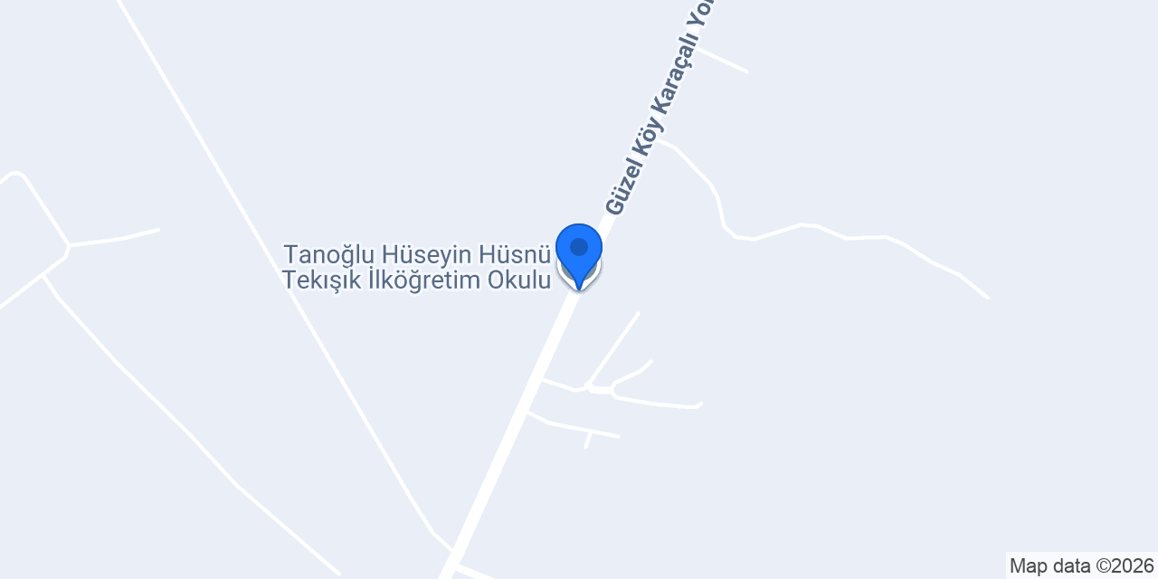 Tanoğlu Hüseyin Hüsnü Tekışık İlköğretim Okulu konumu