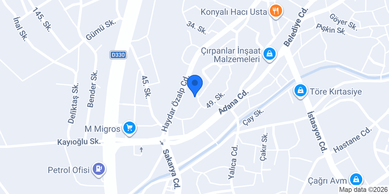 ALYA HUKUK VE DANIŞMANLIK konumu