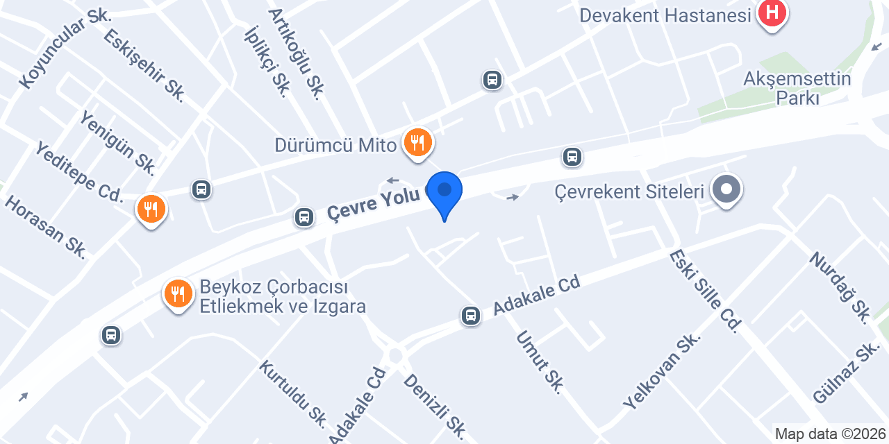 Kandil Avize konumu