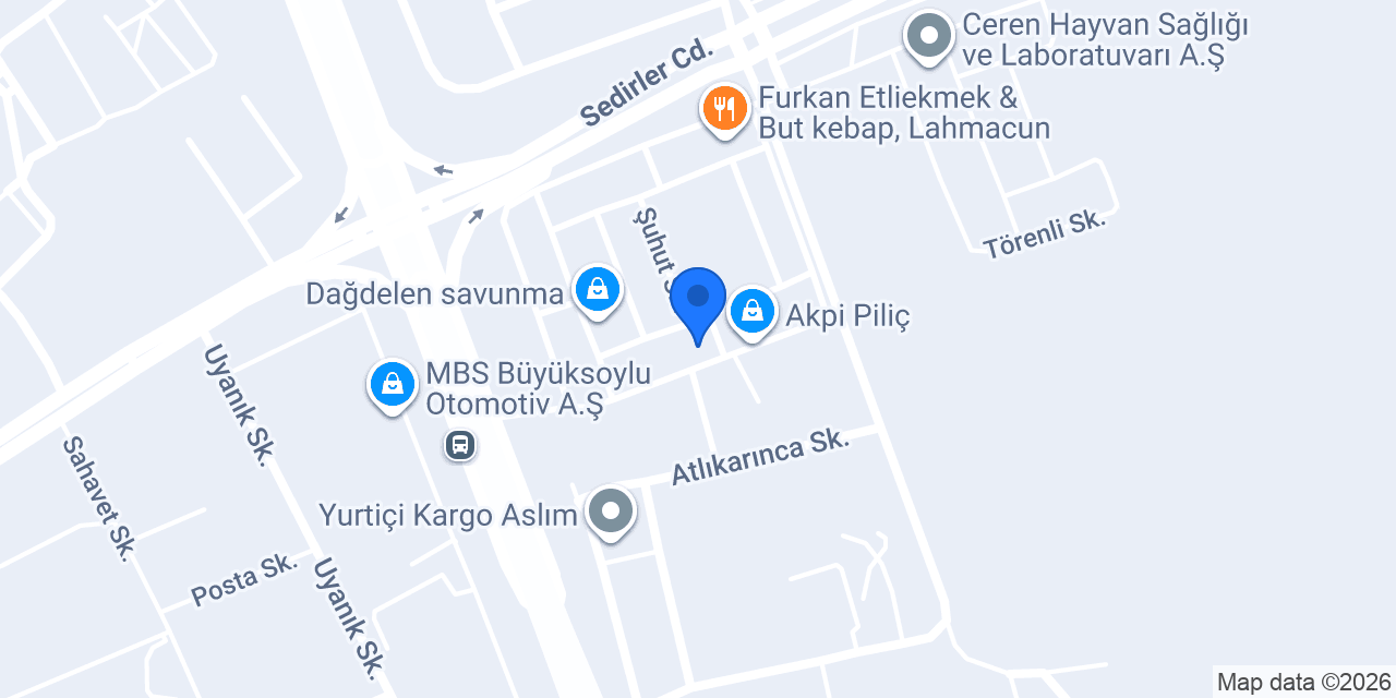 Yıldız kepenk konumu