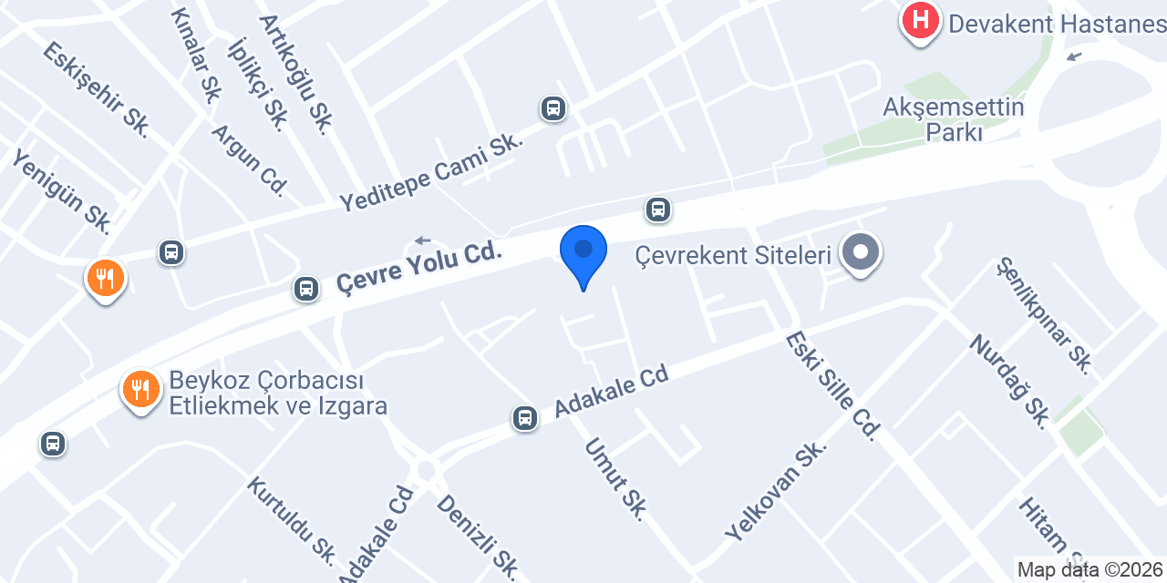 Kelebek Mobilya - Selçuklu Beyşehiryolu konumu