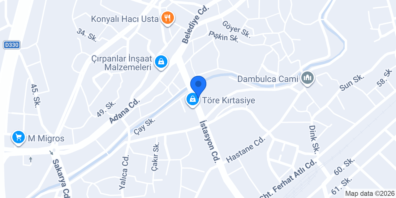 Bor Optik konumu