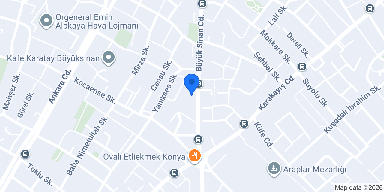 Meyve Demeti Konya konumu