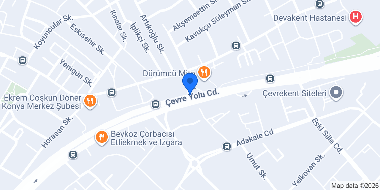 Petrol Ofisi konumu