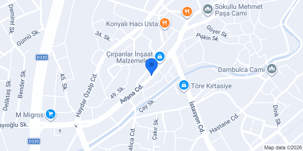 ENGİN YALÇIN TATLI&PASTA konumu