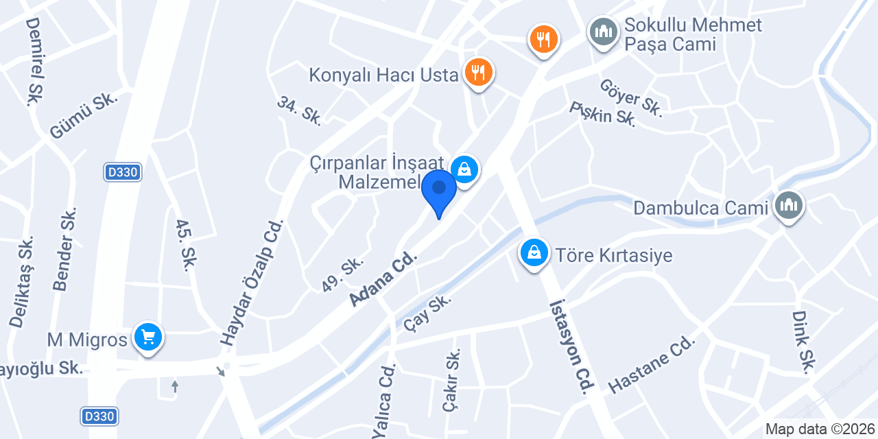 NİĞDE JOTUN BOYA SERAMİK ŞENOL YAPI konumu