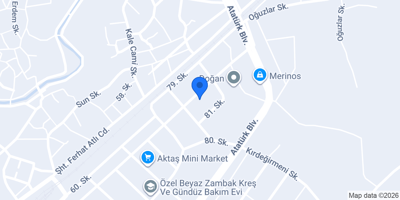 Kozanoğlu Tarım ve Fidancılık konumu