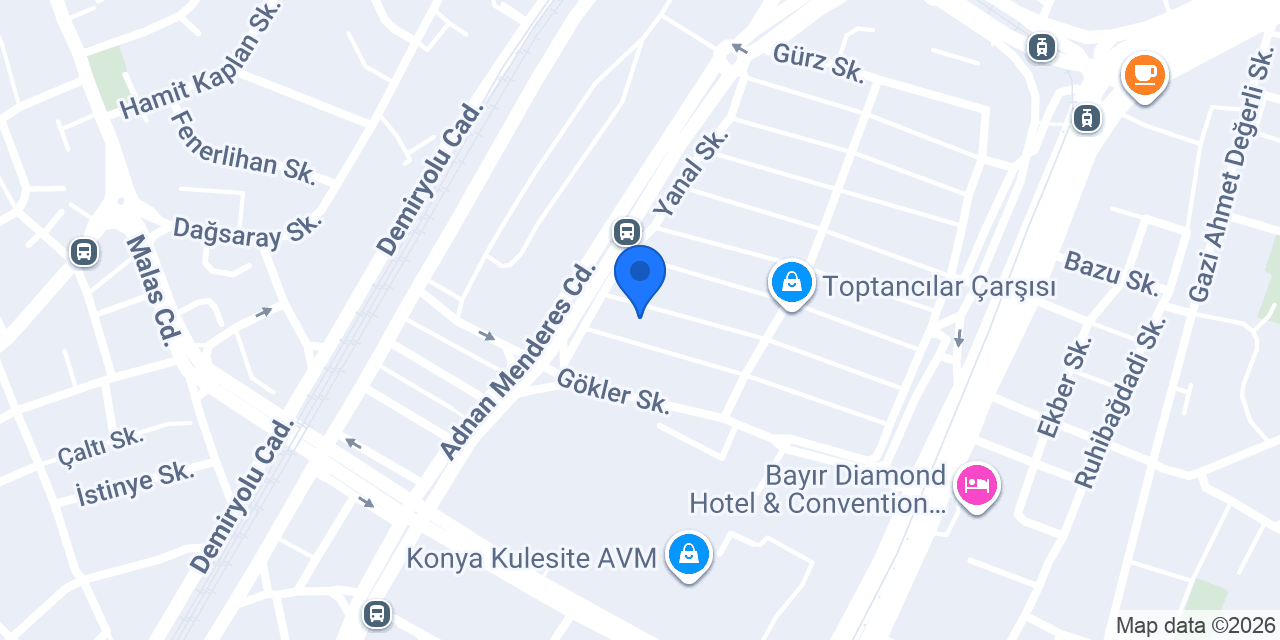 KONYA AV SHOP konumu