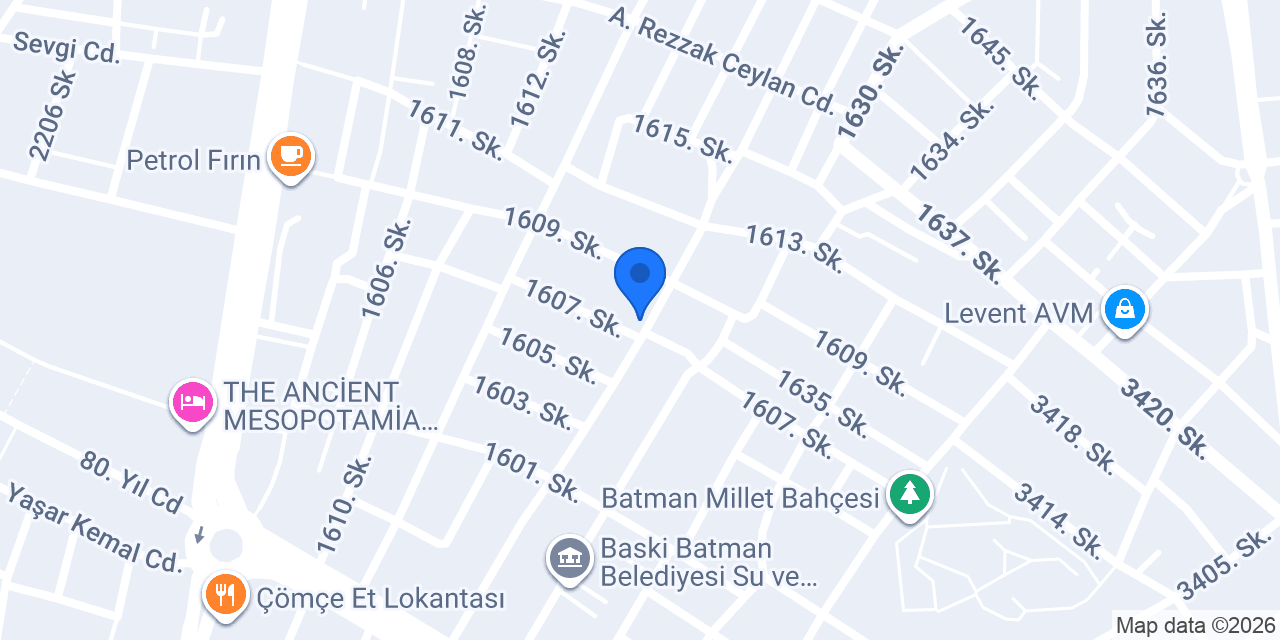 Batman Bahcelievler Arcelik Beko Yetkili Servisi konumu