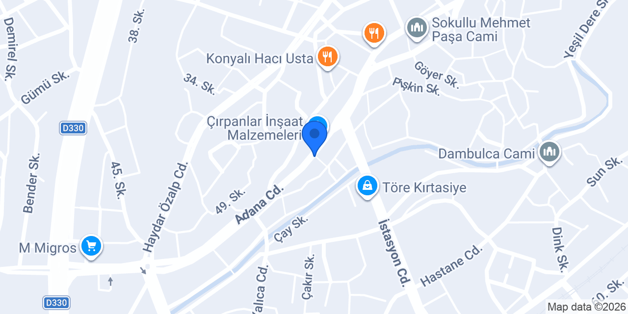 Bor Battalbey çiğköfte konumu