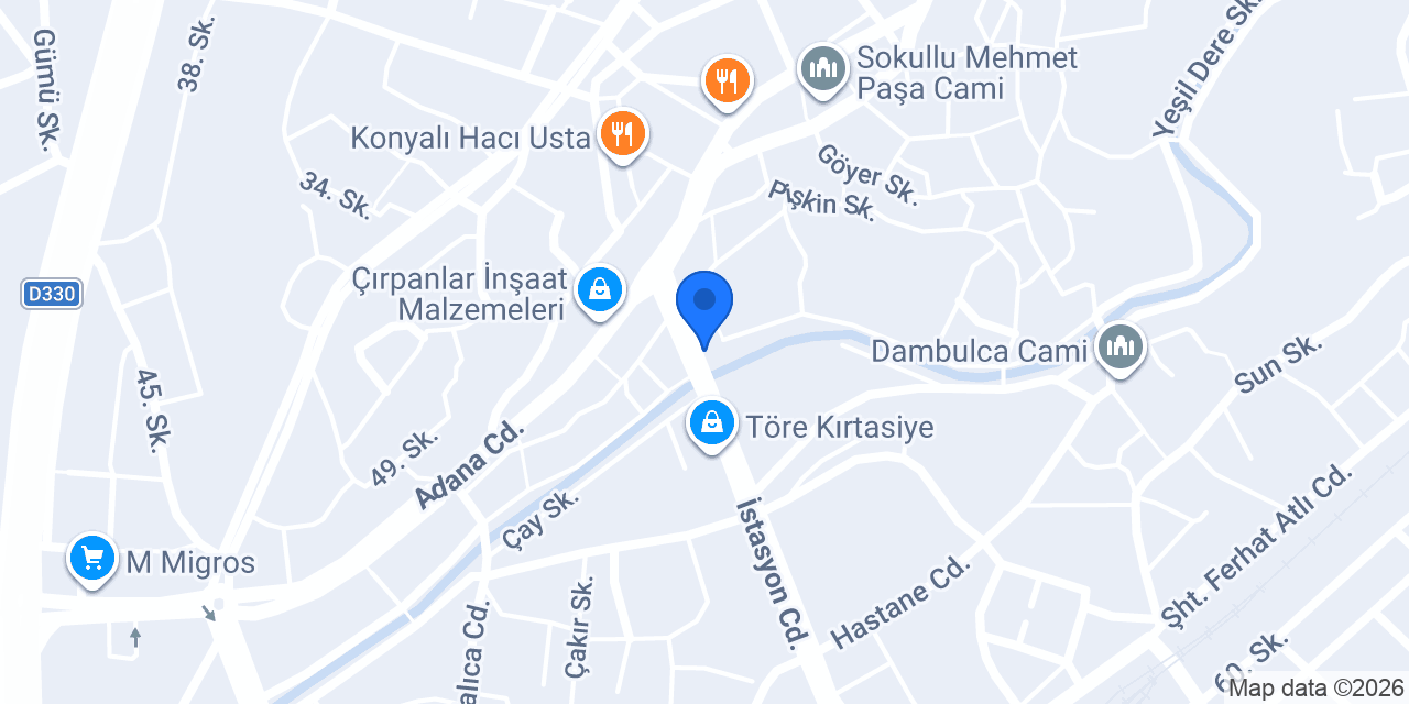 Diş Hekimi Neriman İri konumu