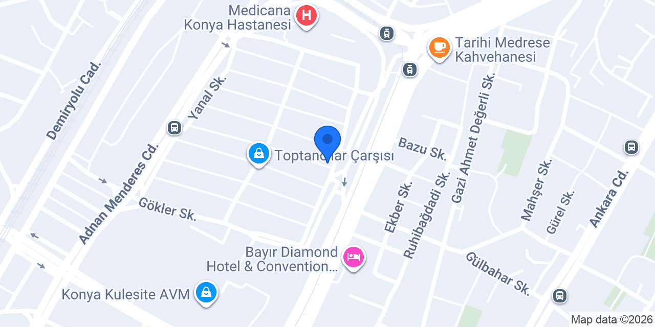 ZEKİ DAYI GIDA TOPTAN AVM konumu