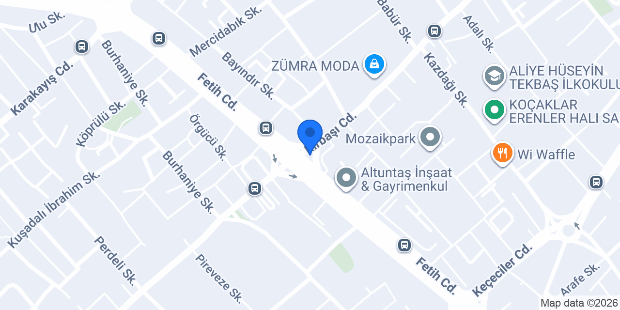 Celzar Mutfak konumu