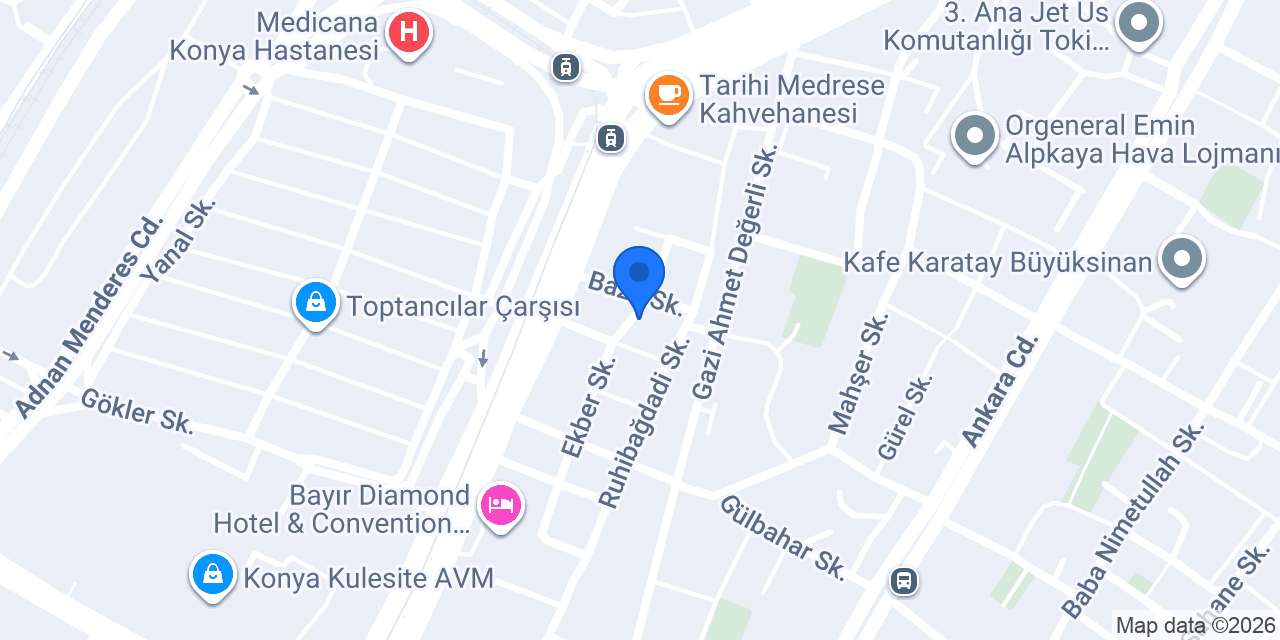 YER6 Konya Korku Evi konumu