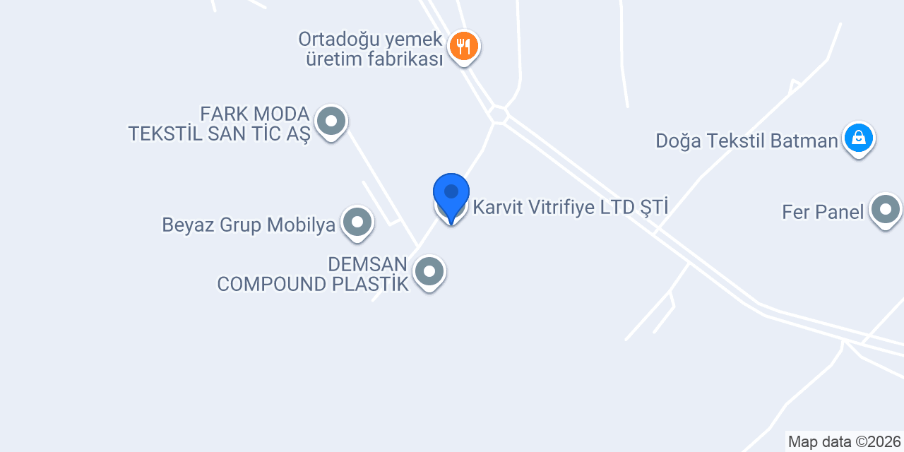 Karvit Vitrifiye LTD ŞTİ konumu
