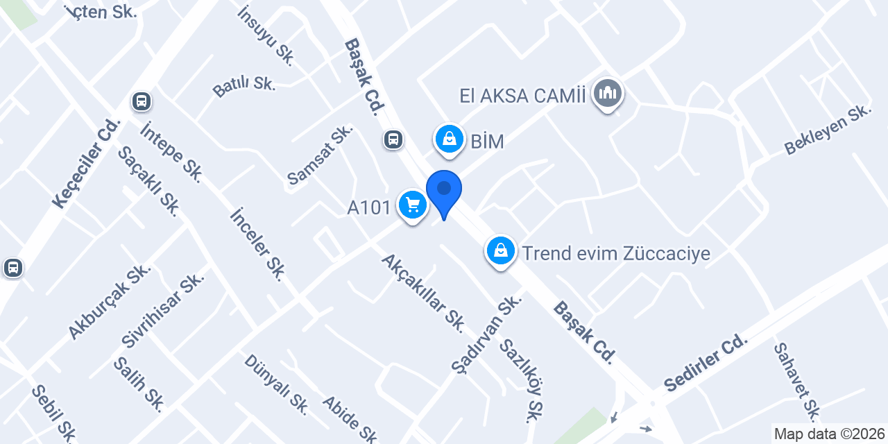 Sena Giyim konumu