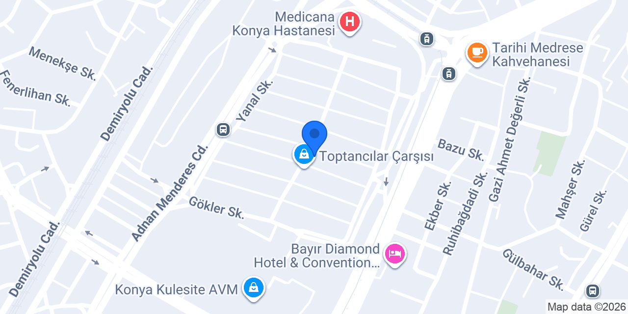 AY BİRLİK TOPTAN GIDA DIŞ .LTD Ş.T.İ konumu