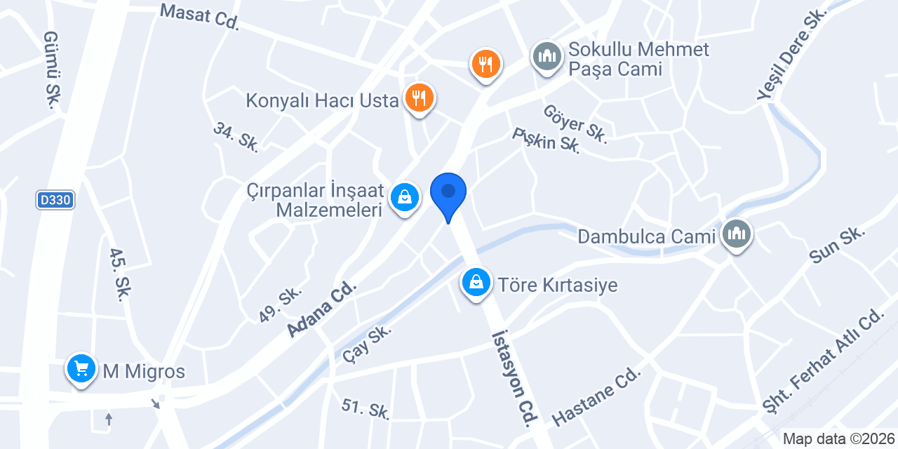 Avukat Samet Demirbaş konumu