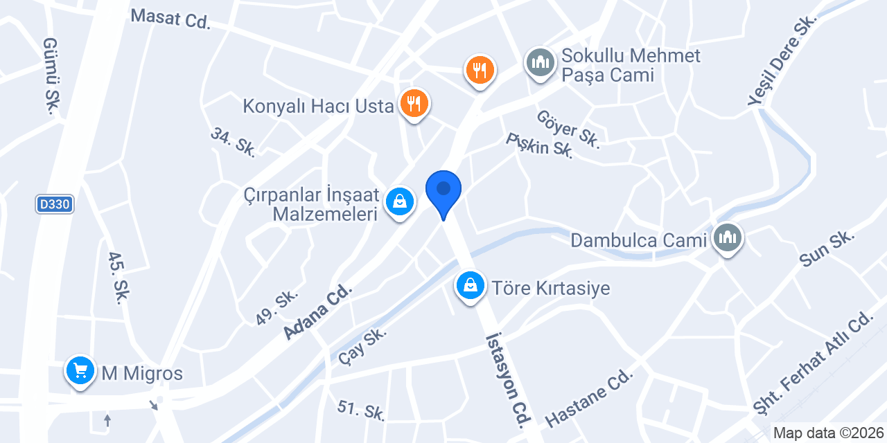 Bor 1. Noter konumu