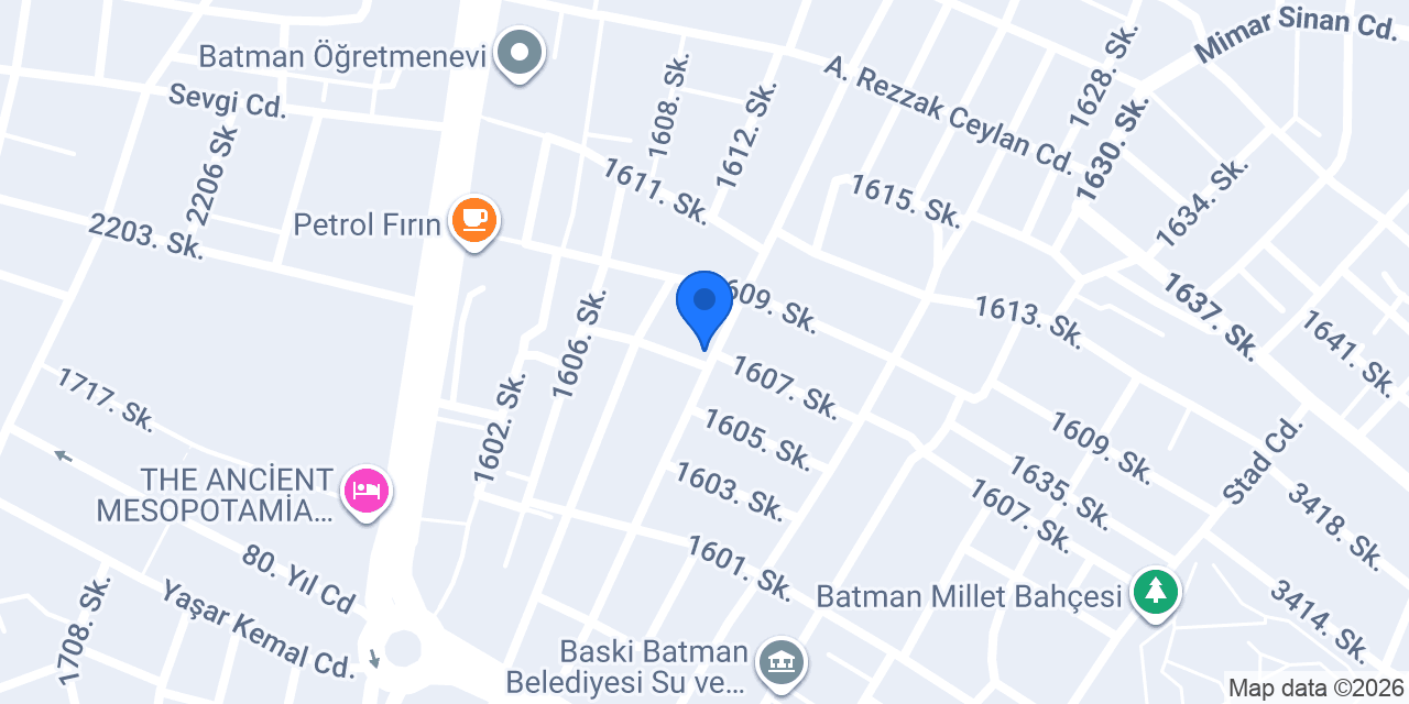Batman Ümit mobilya konumu