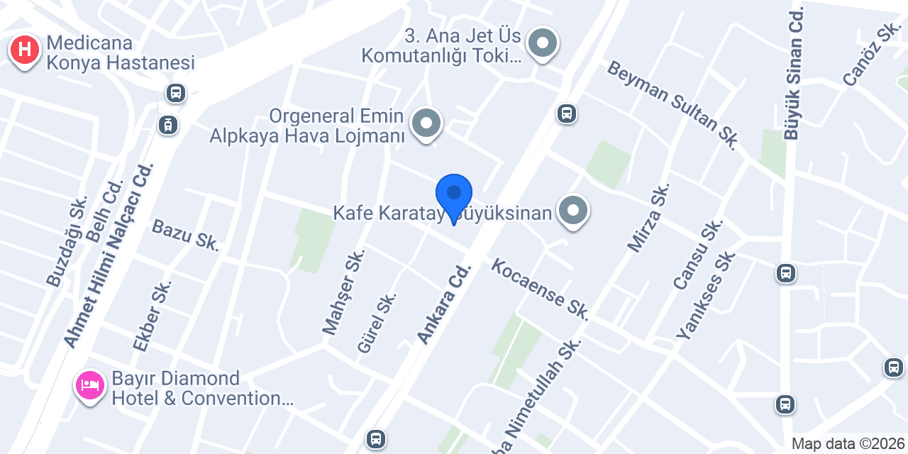 Cihan Pide Fırını konumu