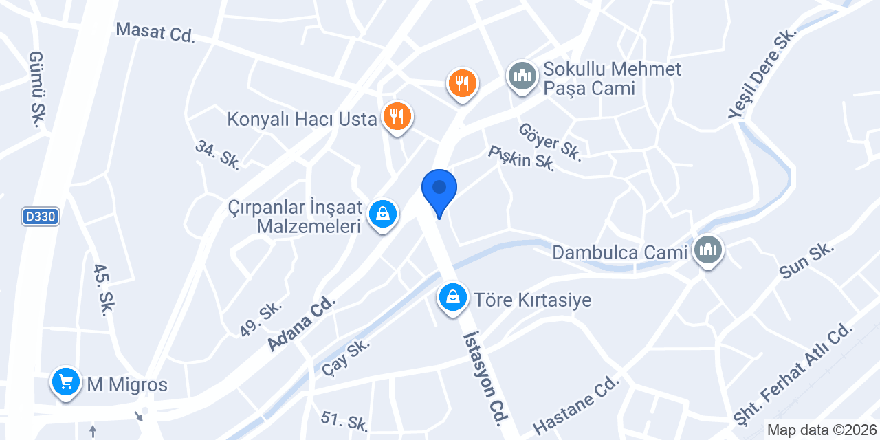 Uzay Pastanesi konumu