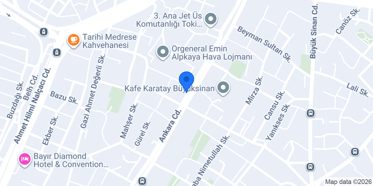 Sofuoğlu Otomotiv konumu