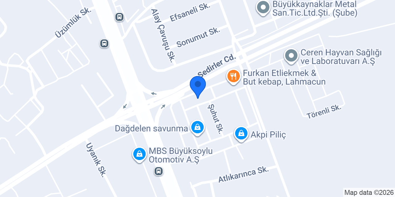 Akviran Ticaret konumu