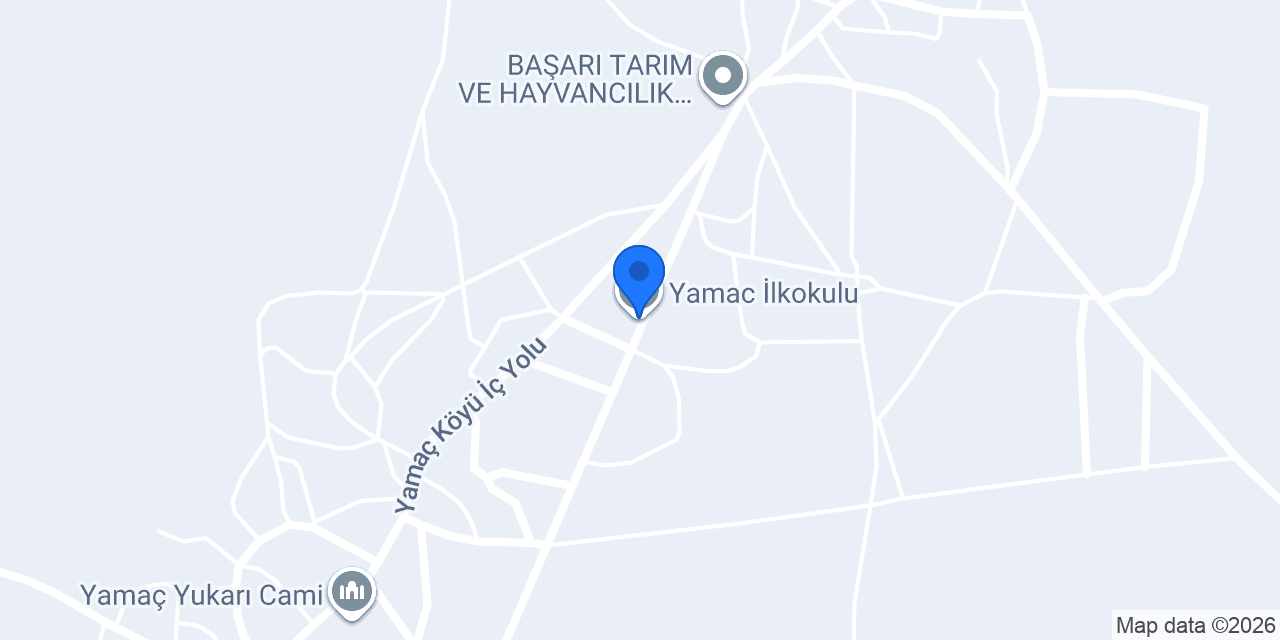Yamac İlkokulu konumu