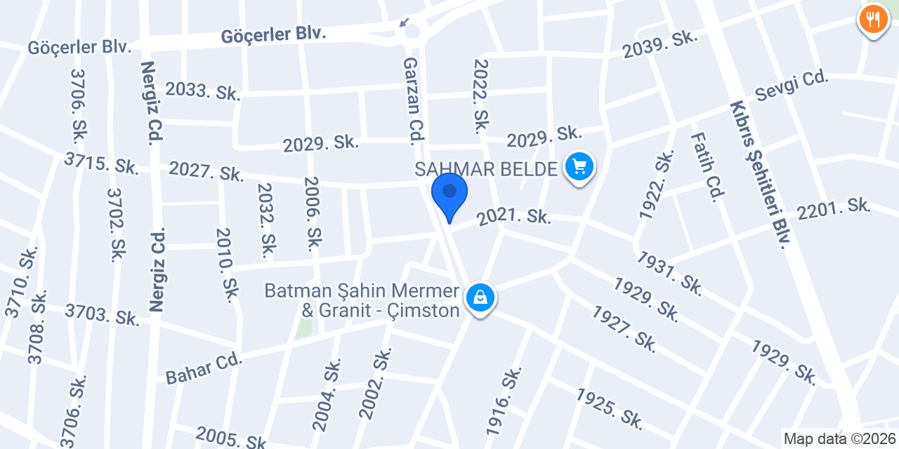 Salman tekstil konumu