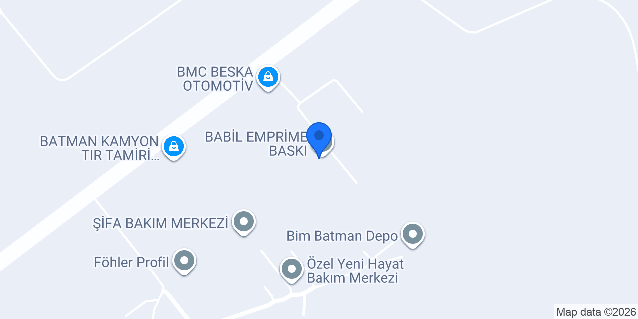 BABİL EMPRİME BASKI konumu
