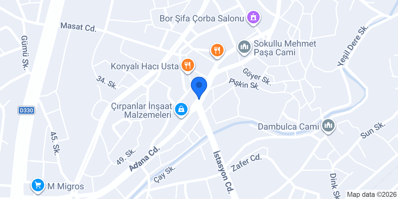 Hayat Eczanesi konumu