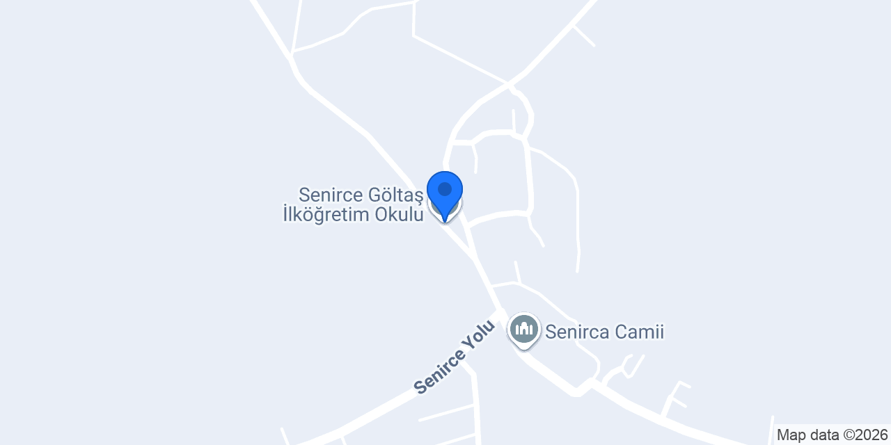 Senirce Göltaş İlköğretim Okulu konumu