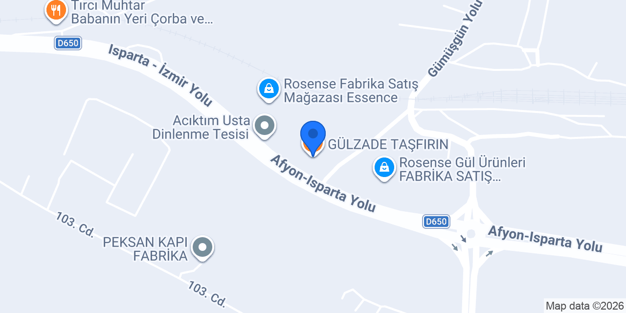 GÜLZADE TAŞFIRIN konumu