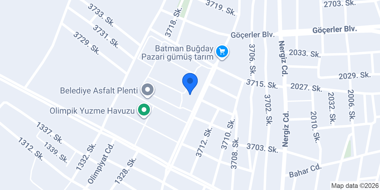 CENGİZLER TARIM konumu