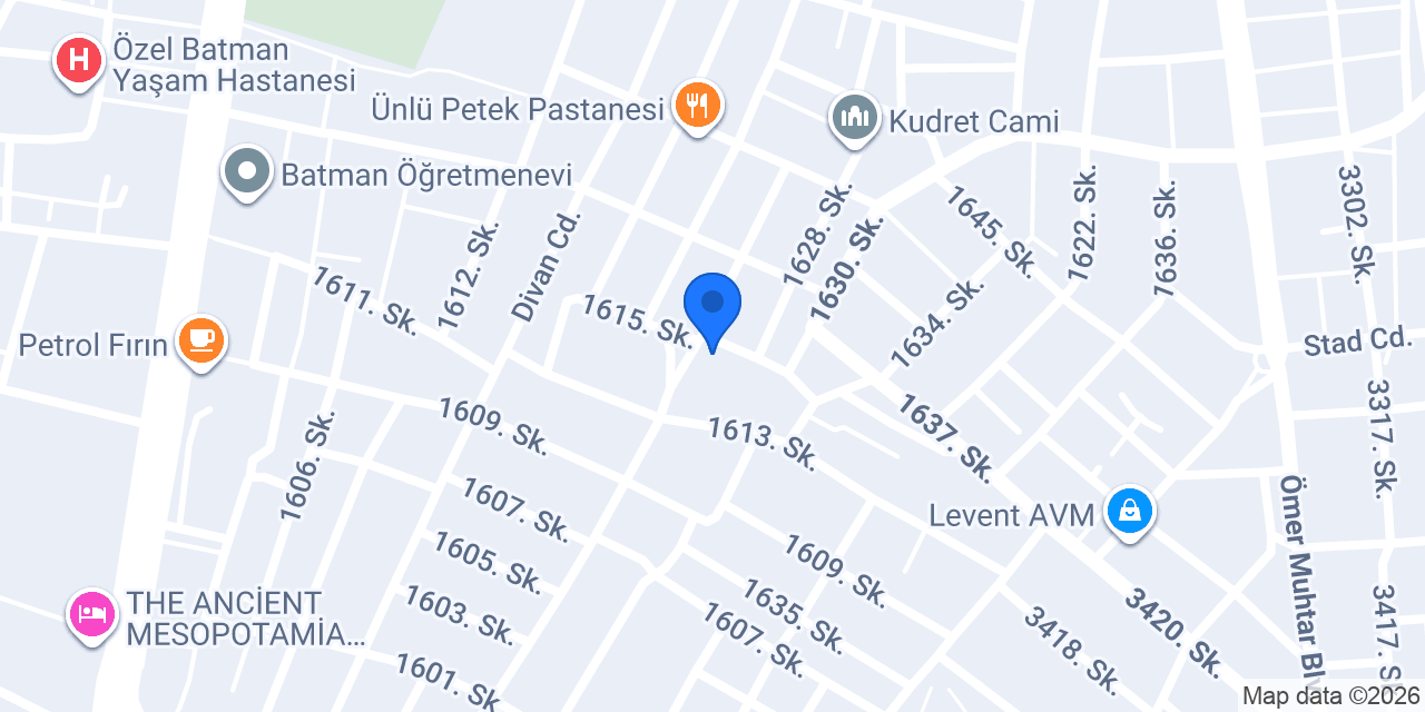 Hera İş Elbiseleri Tekstil konumu