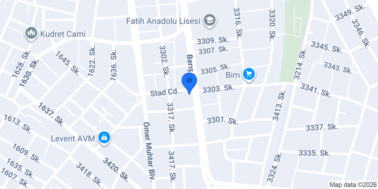 Yol-Daş Oto Lastik konumu