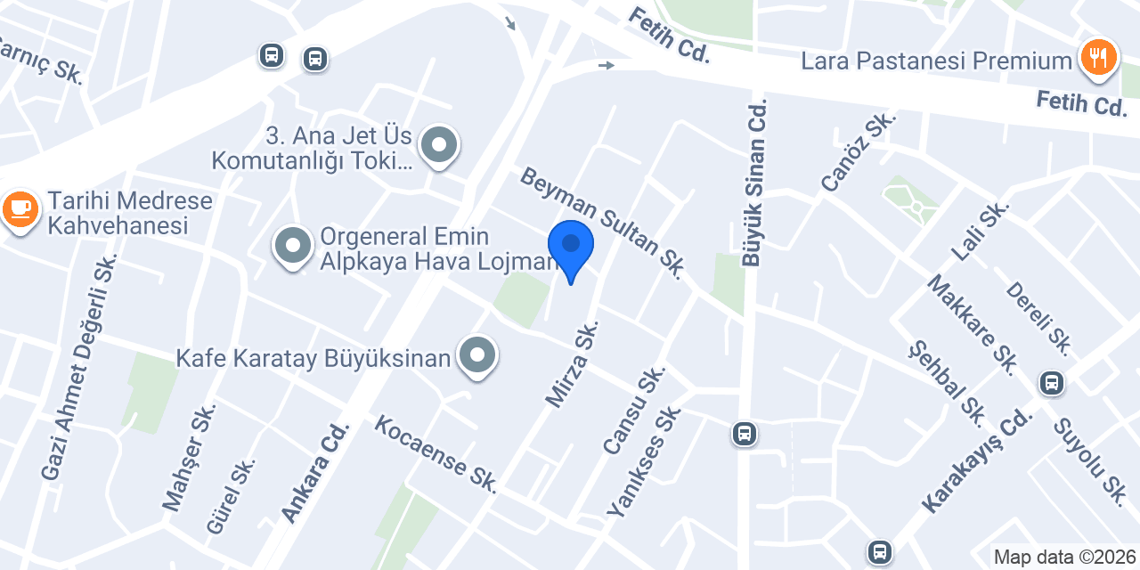 BİR EKSEN AKADEMİ konumu