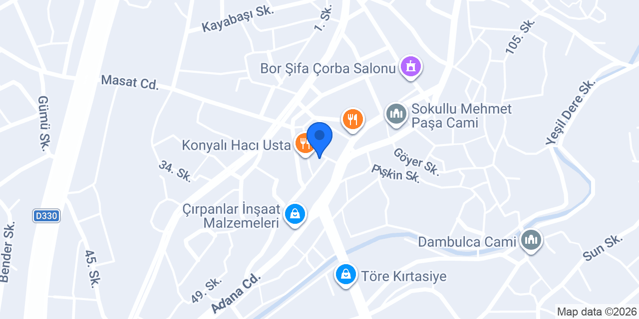 Halil Nuri Bey İlçe Halk Kütüphanesi konumu