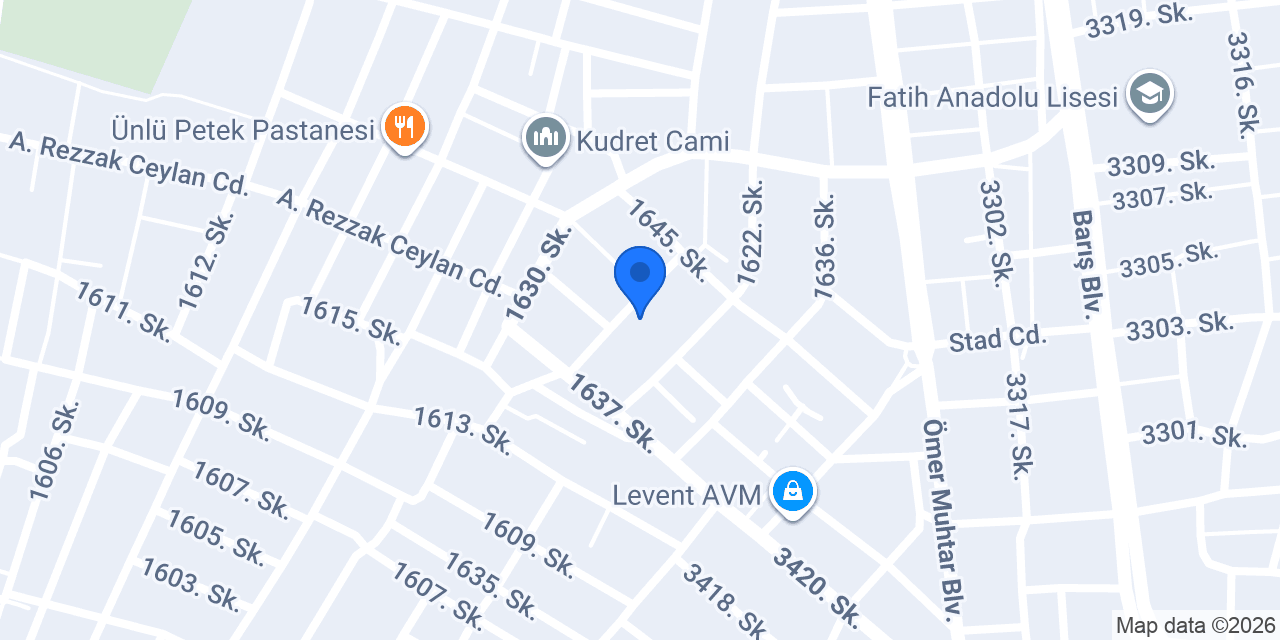 Yelken Yapı tasarım konumu