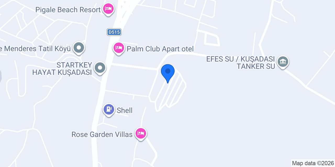 Kuşadası Tadilat Dekor Tasarım konumu