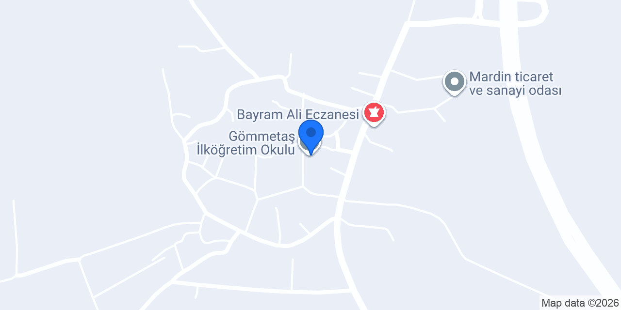 Gömmetaş Köyü Muhtarlığı konumu