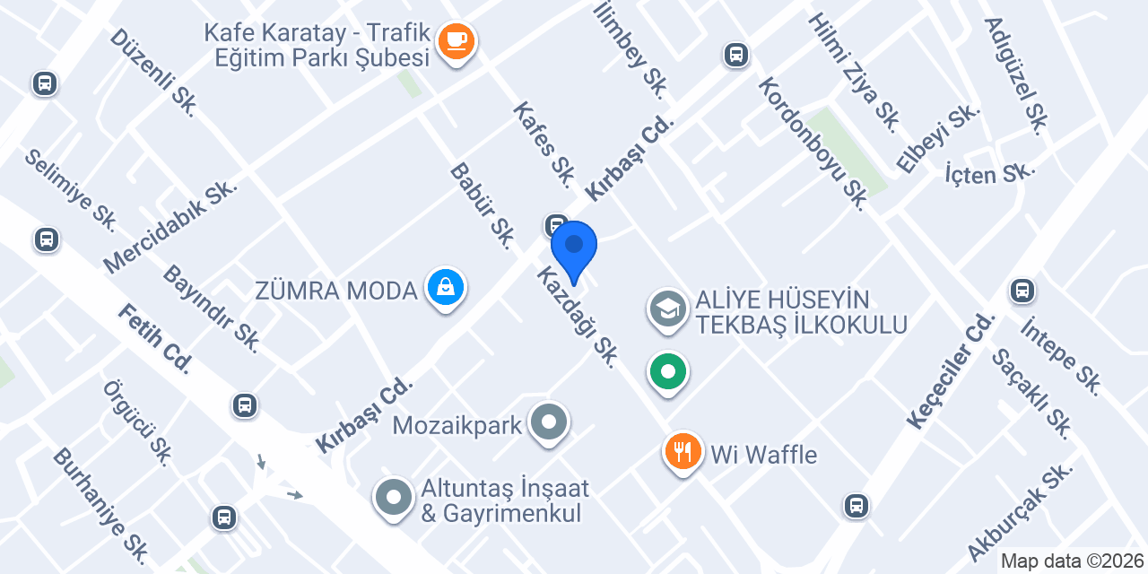 Özbalcı Takı Aksesuar konumu