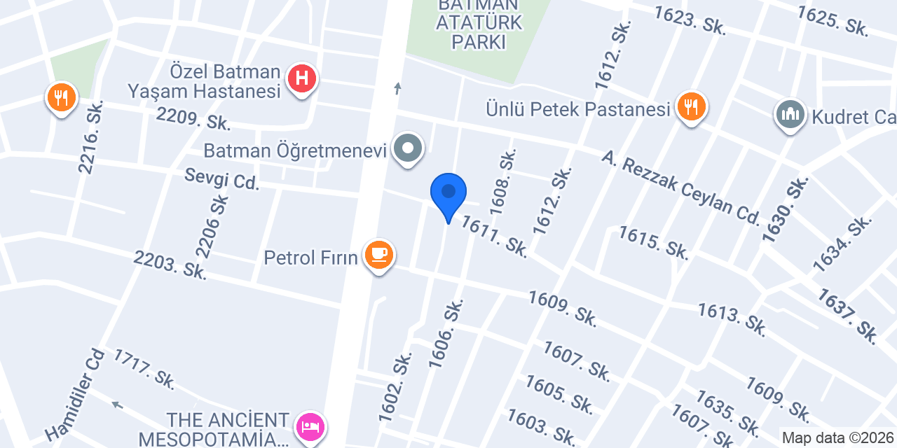 Avukat Rıdvan OSMANOĞLU konumu