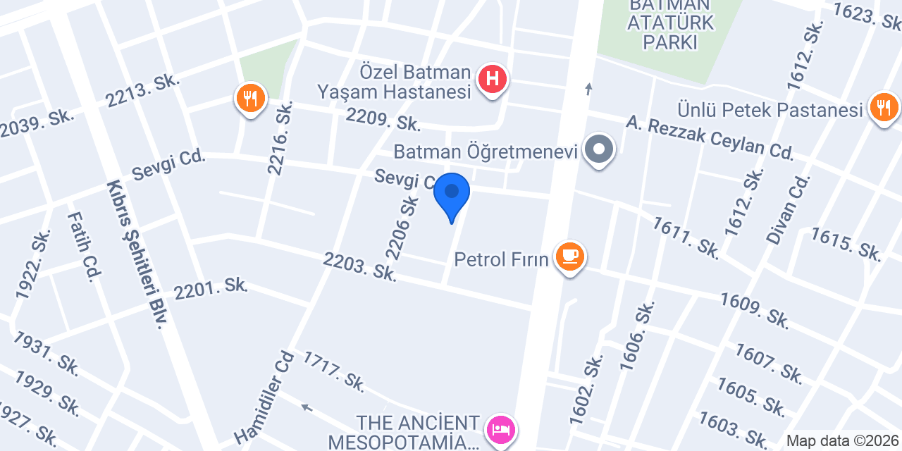 Kavurmacı Hacci Feyzi konumu